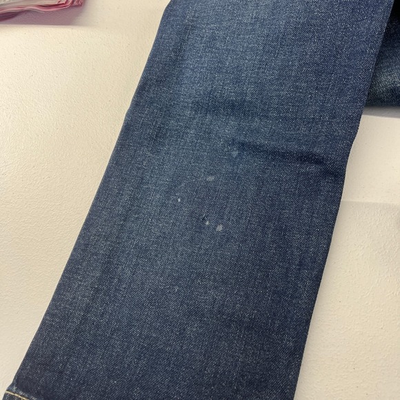 Hudson Blake Slim Straight Jeans Mens 32 Blue Denim Cotton Stretch Mid Rise - Picture 14 of 15